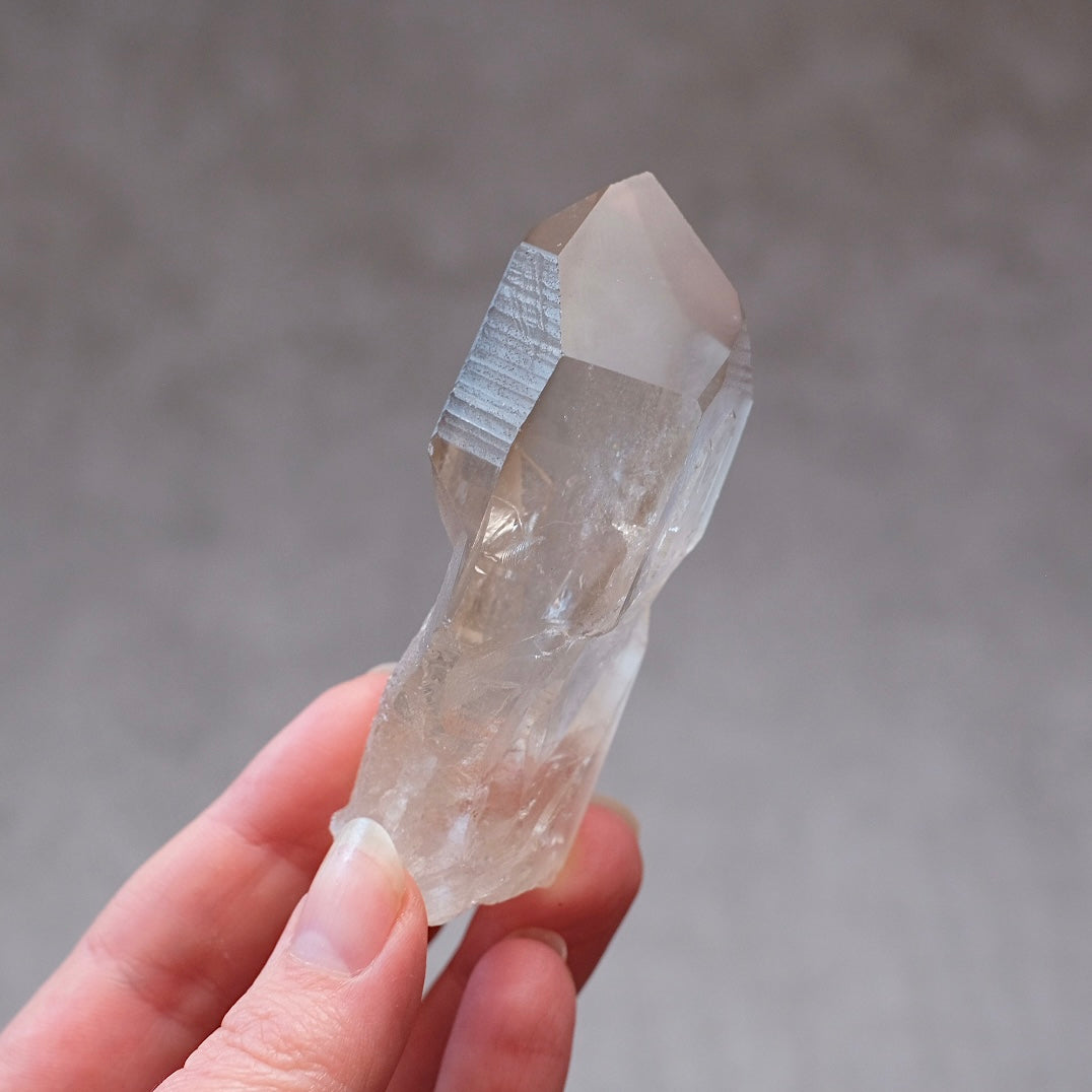 Smokey Lemurian Quartz Point | Lemurian Crystal Point With Keys