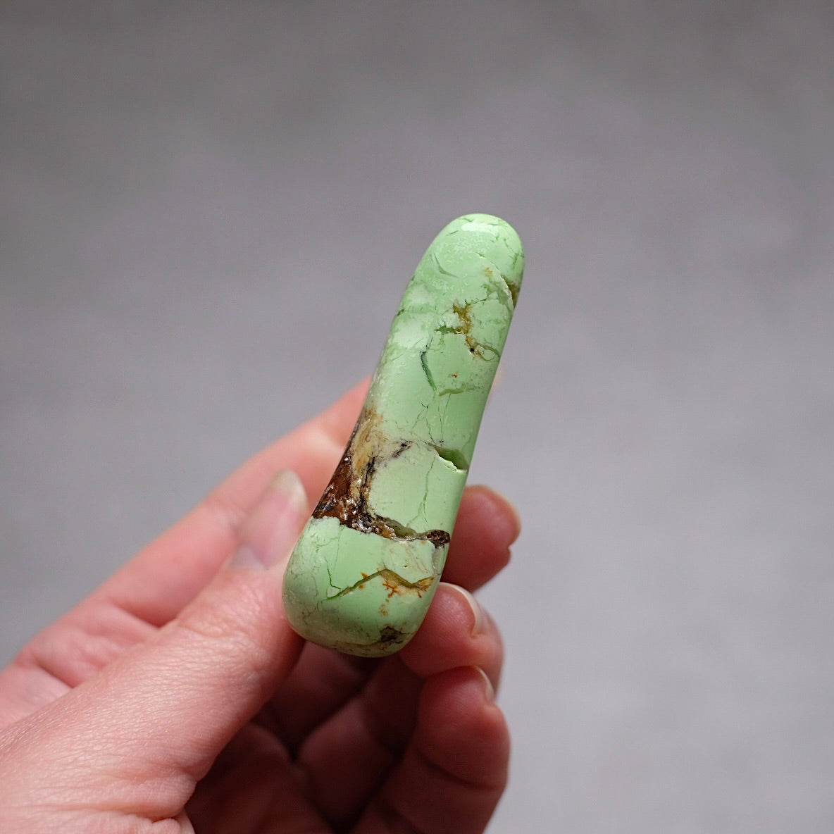 Lime Magnesite | Lemon Chrysoprase Crystal Freeform