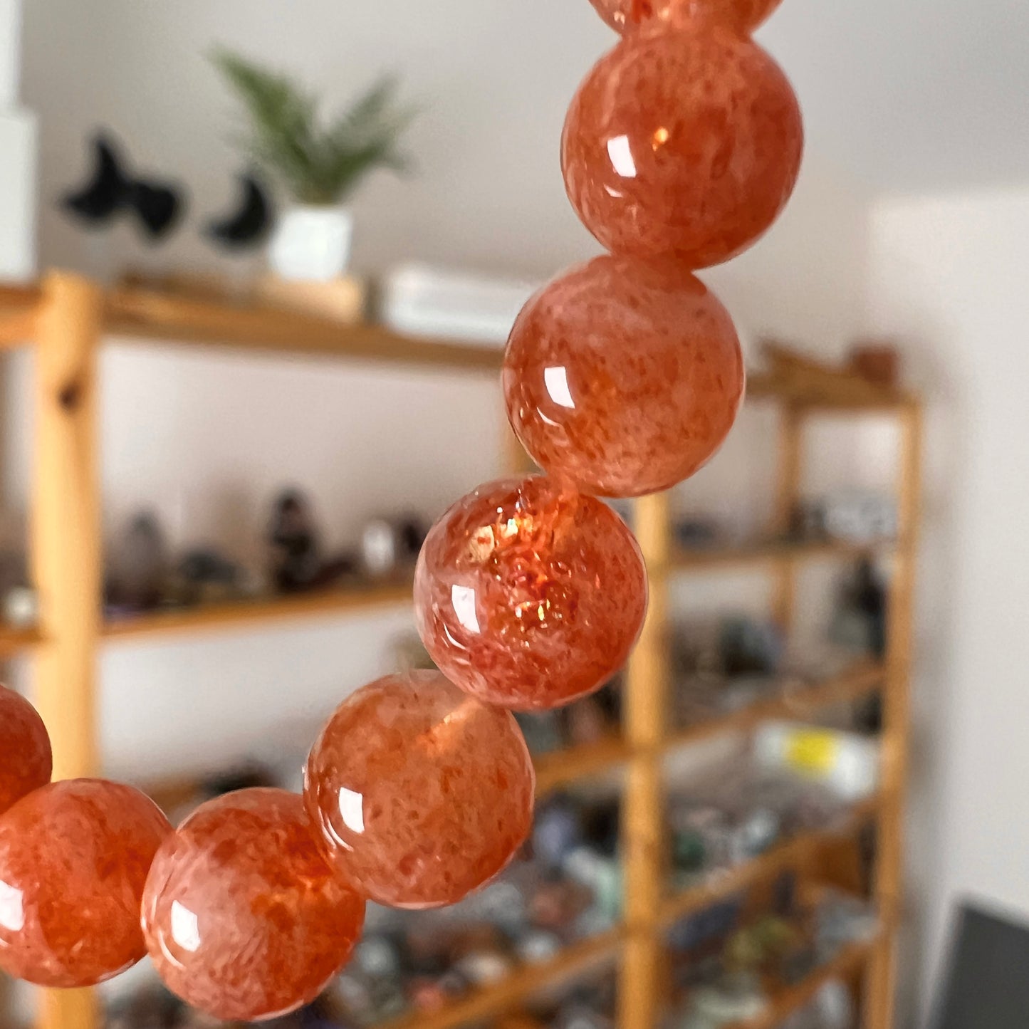 Sunstone Bracelet | Sunstone Crystal Stretch Bracelet