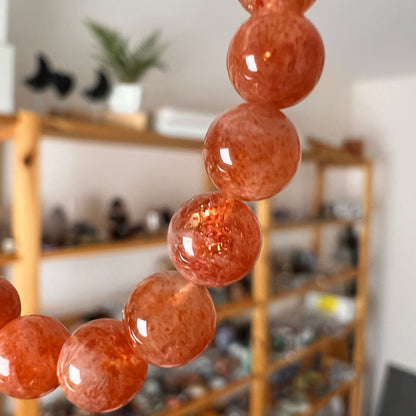 Sunstone Bracelet | Sunstone Crystal Stretch Bracelet