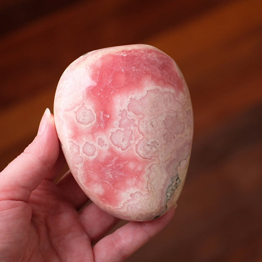 Rhodochrosite Freeform | Polished Rhodochrosite Crystal H