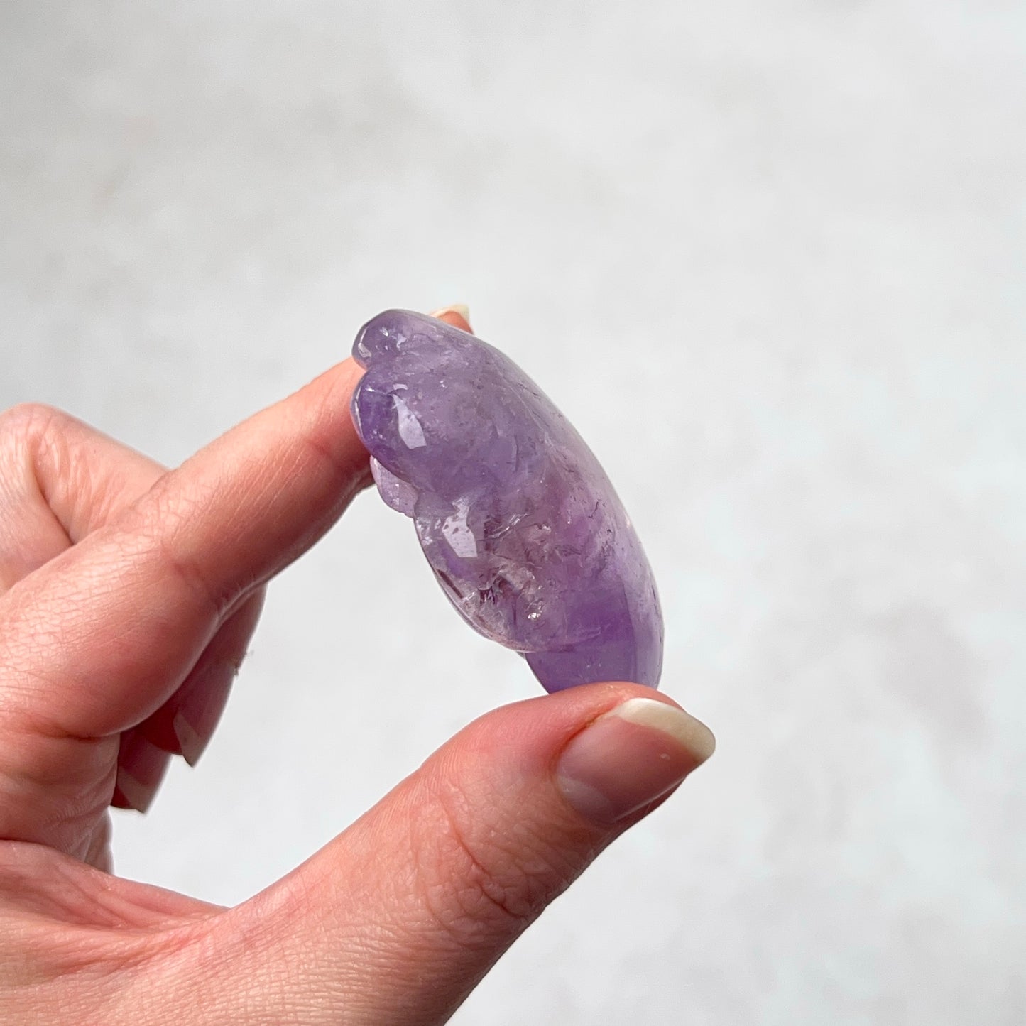 Amethyst Flower | Amethyst Crystal Rose Carving
