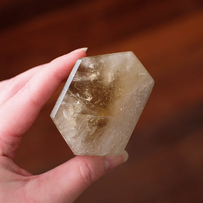 Natural Brazilian Citrine Tower | Honey Citrine Crystal Point