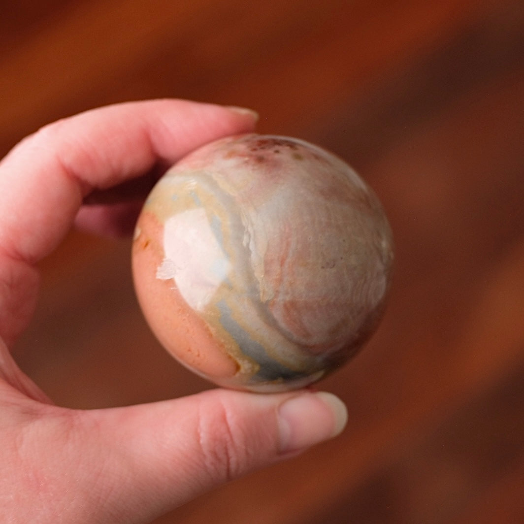 Polychrome Jasper Sphere | Jasper Crystal Sphere