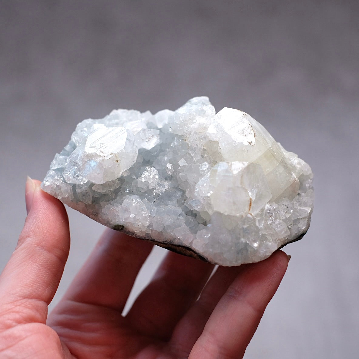 Apophyllite Cluster | Raw Apophyllite Crystal Cluster