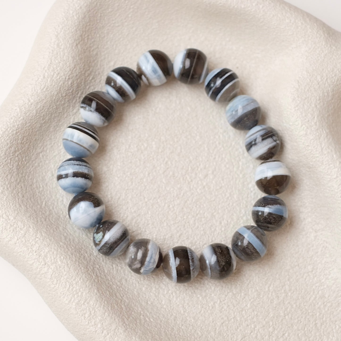 Owyhee Blue Opal Bracelet | Opal Stretch Bracelet