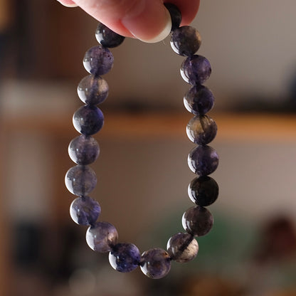 Iolite Bracelet | Gem Iolite Crystal Bracelet