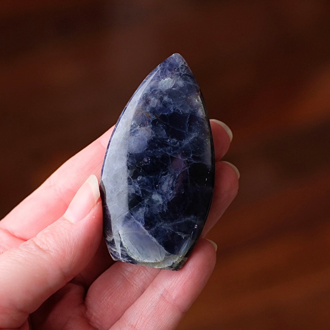 Iolite & Sunstone Freeform | Blood Iolite Crystal Freeform