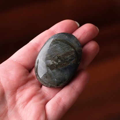 Purple Labradorite Palm | Sunset Labradorite Crystal Palm