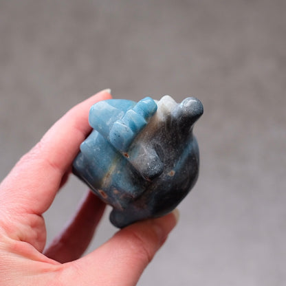 Trolleite Anatomical Heart Carving | Human Crystal Heart