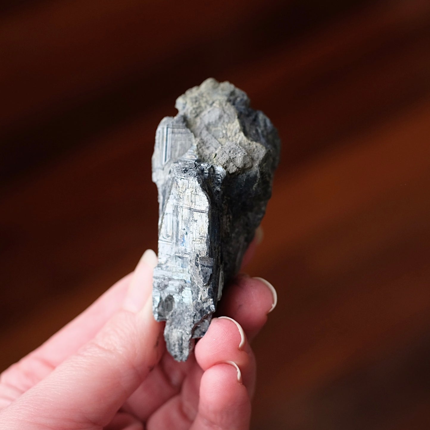 Stibnite Crystal Specimen | Raw Antimonite