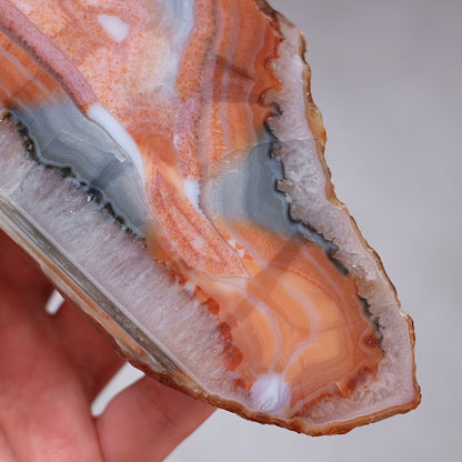 Carnelian Slab | Polished Carnelian Crystal Slice