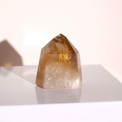 Natural Brazilian Citrine Tower | Honey Citrine Crystal Point