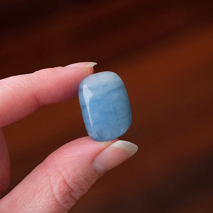 Aquamarine Tumble | Blue Beryl Tumbled Crystal