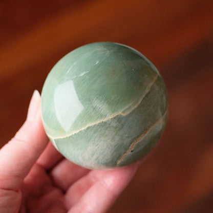 Garnierite Sphere | Green Moonstone Crystal Sphere