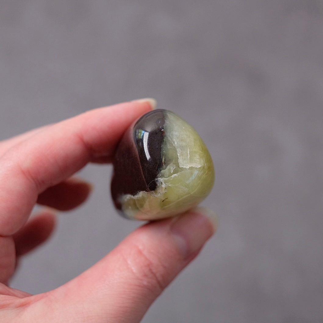 Australian Prehnite Freeform | Polished Prehnite Crystal