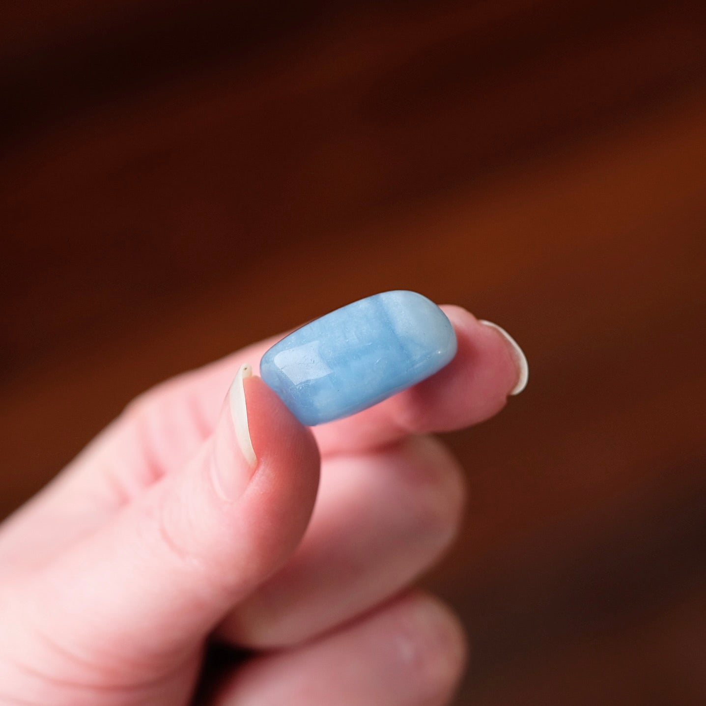 Aquamarine Tumble | Blue Beryl Tumbled Crystal