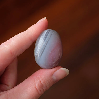 Swazi Agate Tumble | Mozambique Agate Tumbled Crystal