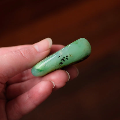 Australian Chrysoprase Freeform | Polished Chrysoprase Crystal