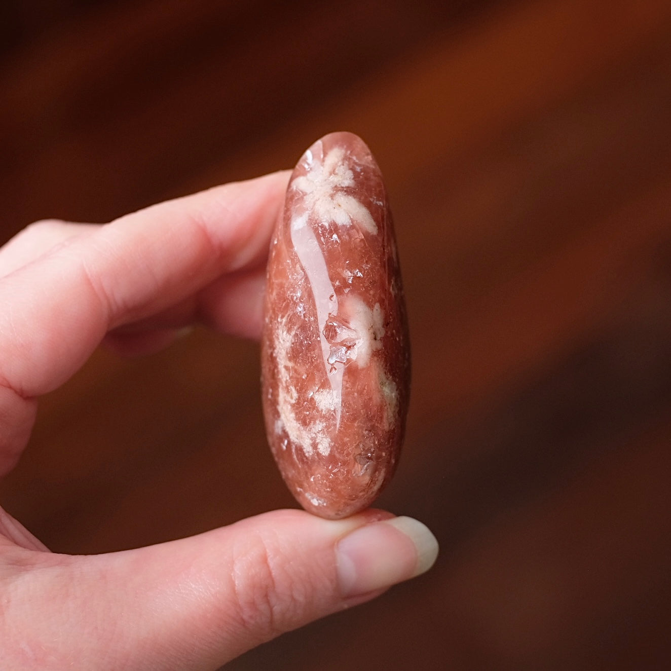 Raspberry Pink Amethyst | Polished Pink Amethyst Crystal Freeform 4