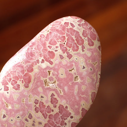 Rhodochrosite Freeform | Polished Rhodochrosite Crystal E
