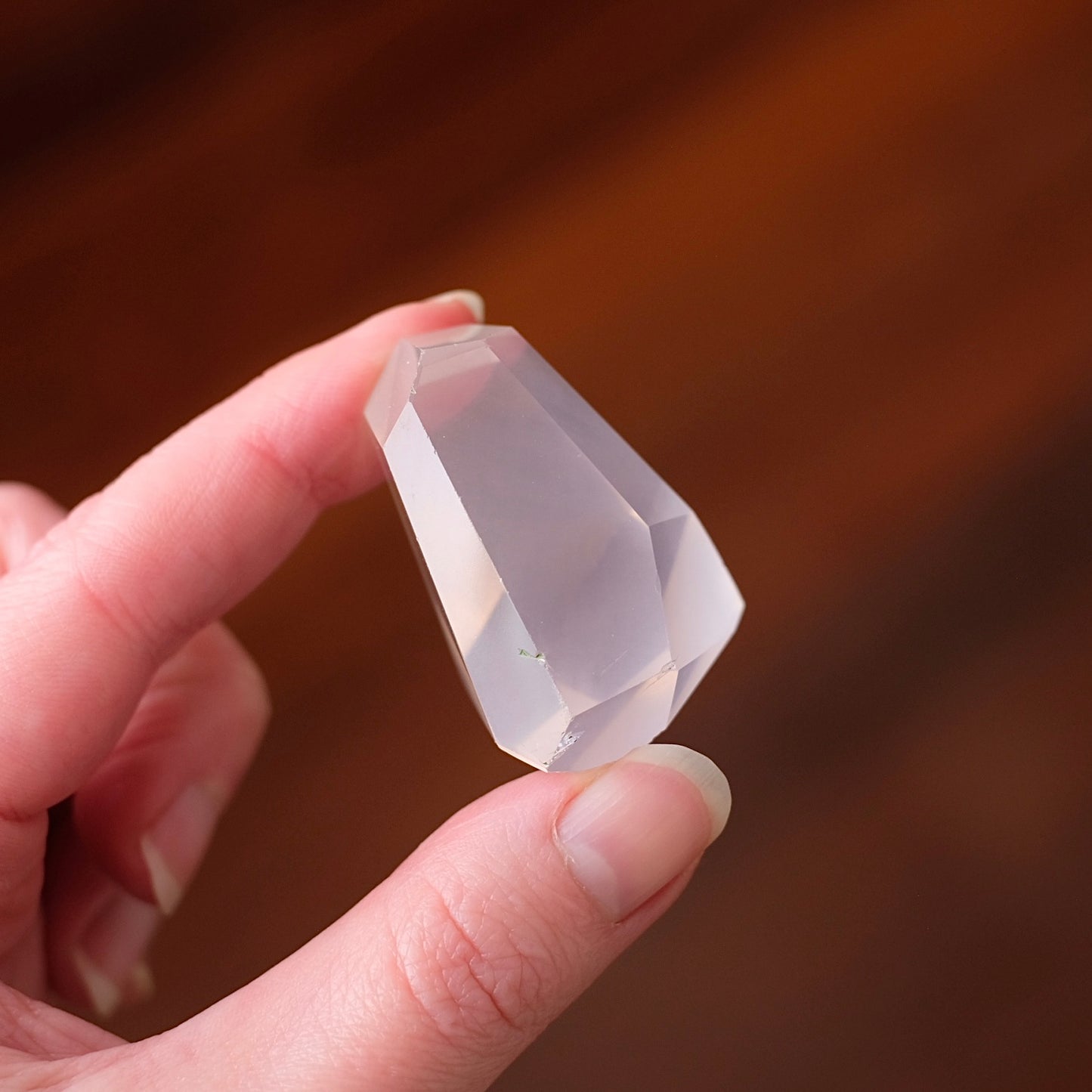 Mozambique Rose Quartz Freeform | Girasol Rose Quartz