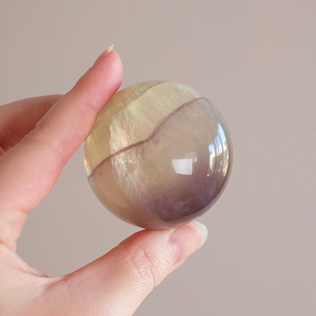 Pastel Fluorite Sphere | Fluorite Crystal Sphere