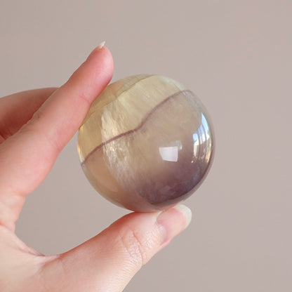 Pastel Fluorite Sphere | Fluorite Crystal Sphere