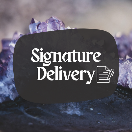 Shipping Upgrade - Signature on Delivery