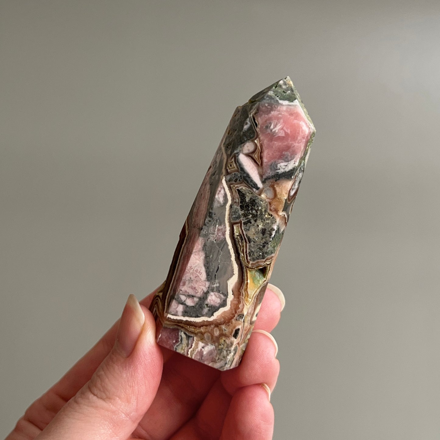 Rhodochrosite Tower | Brown Rhodochrosite Crystal Point