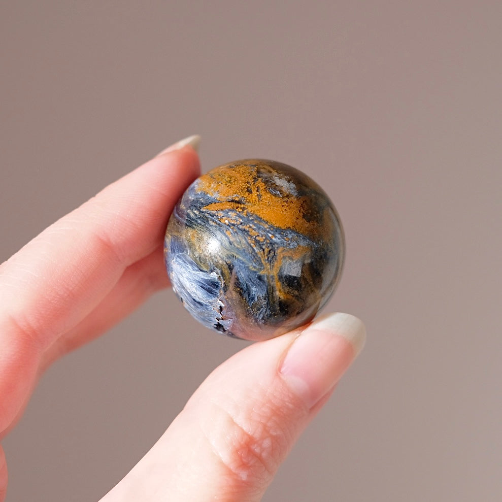 Pietersite Crystal Sphere | Rare Pietersite Sphere