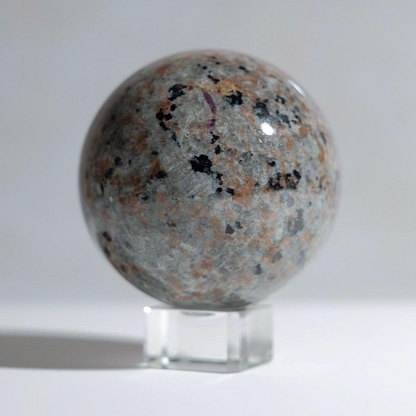 Yooperlite Sphere | UV Reactive Yooperlite Crystal Sphere