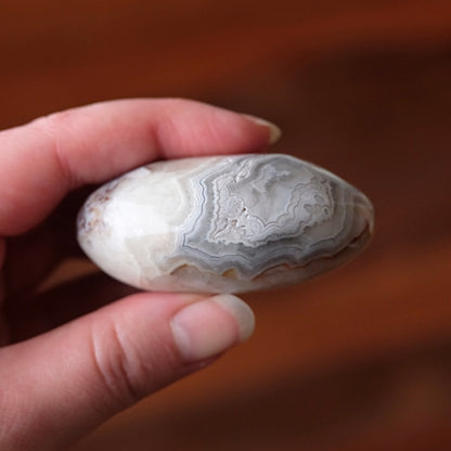 Grey Crazy Lace Agate Palm | Mexican Crazy Lace Crystal Palm