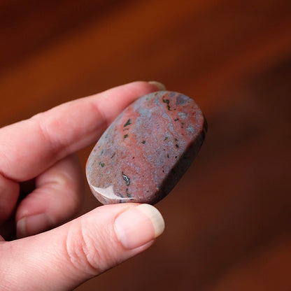 Ocean Jasper Palm | Sea Jasper Crystal Palmstone
