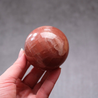 Rose Calcite Sphere | Calcite Crystal Sphere