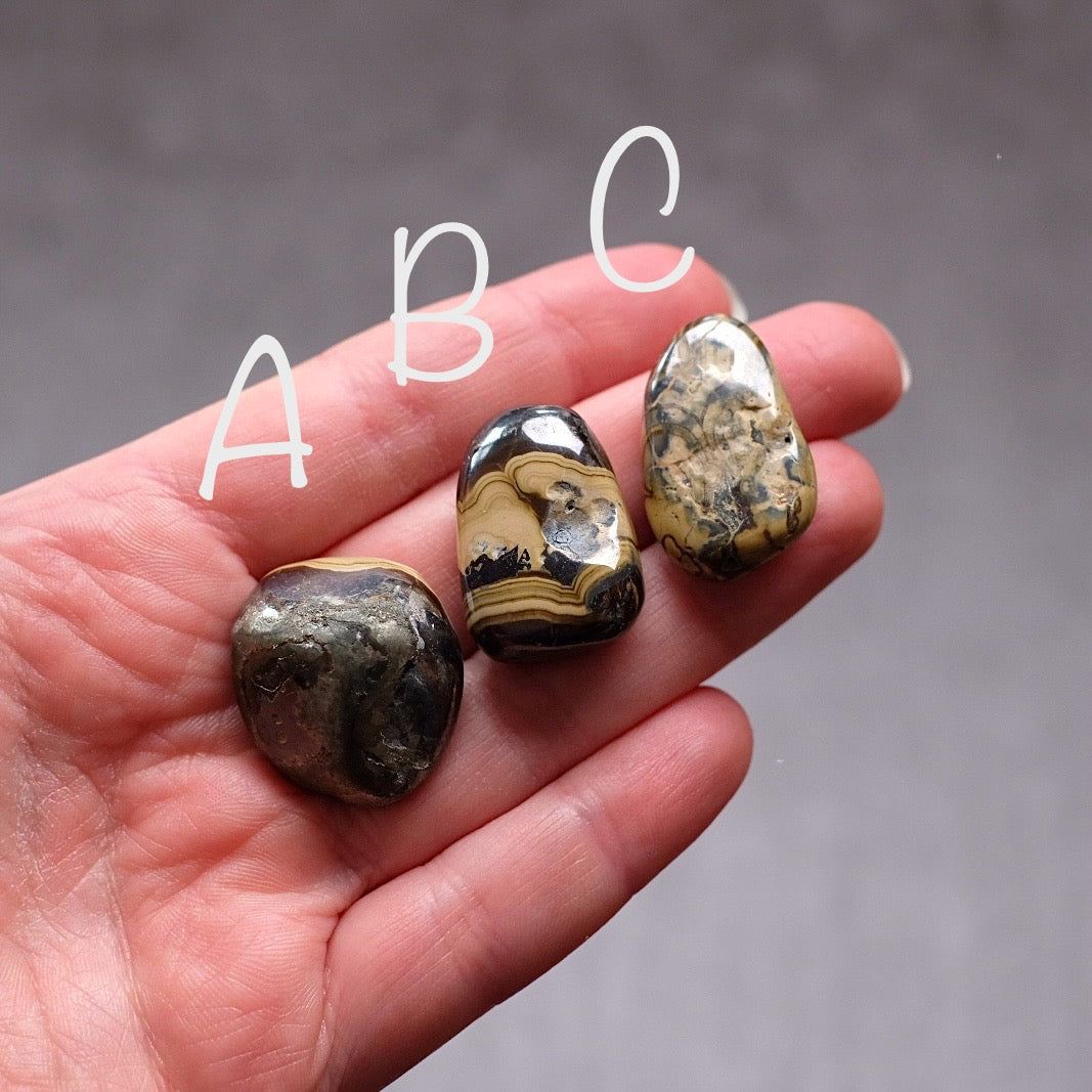 Schalenblende Tumble | Rare Tumbled Crystal | Pocket Stone