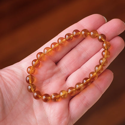 Golden Citrine Bracelet | Citrine Crystal Bracelet