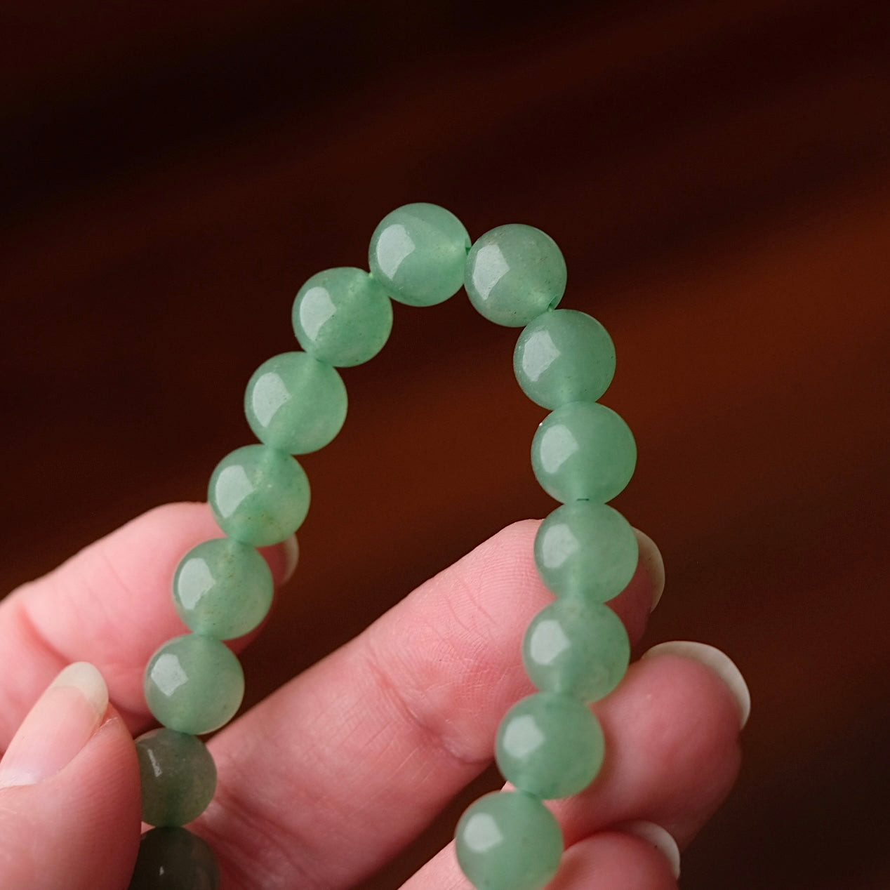 Green Aventurine Bracelet | Crystal Stretch Bracelet