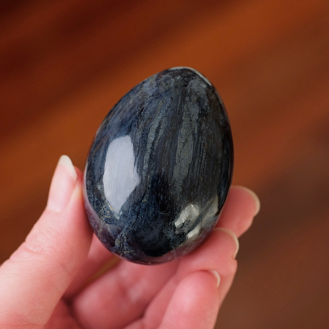 Rare Russian Rhodusite Egg | Dianite Crystal Egg Carving