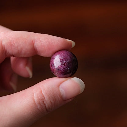 Natural Ruby Sphere | Ruby Zoisite Crystal Sphere