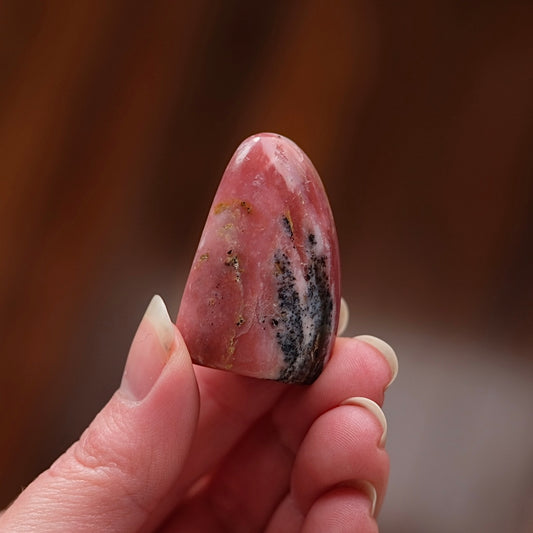 Peruvian Pink Opal Freeform | Polished Crystal Freeform