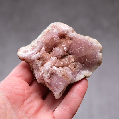 Pink Amethyst Cluster | Patagonia Pink Amethyst Natural Crystal Geode