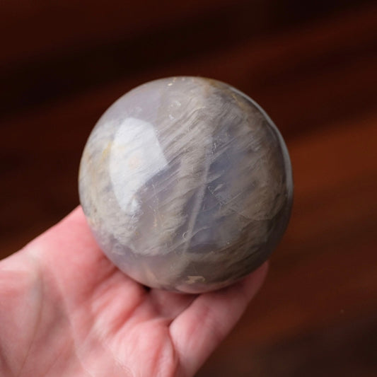 Blue Rose Quartz Sphere | Rose Quartz Crystal Sphere