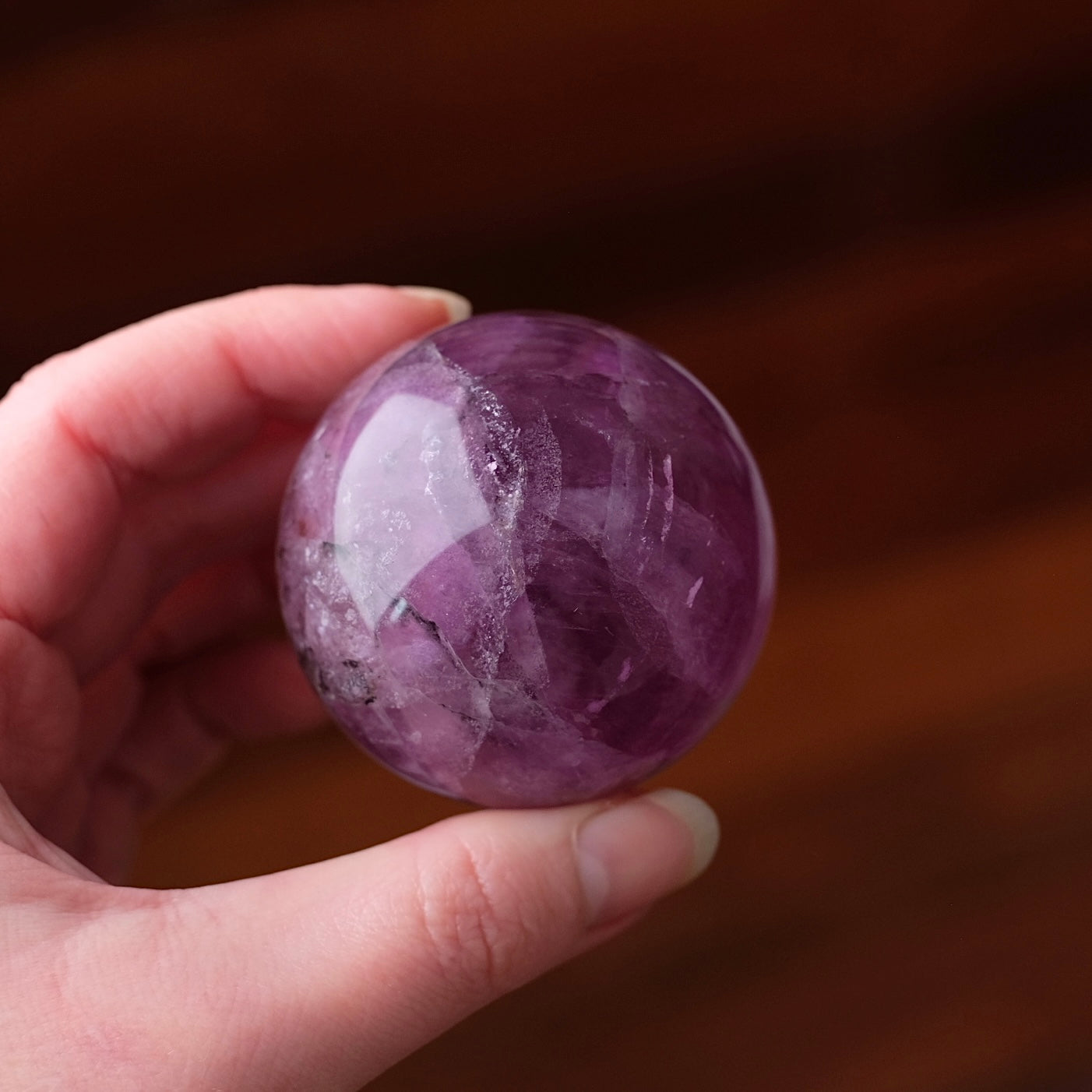 Dendritic Fluorite Sphere | Fluorite Crystal Sphere