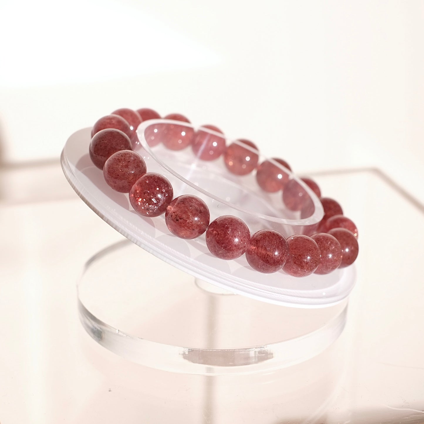 Tanzberry Quartz Bracelet | Crystal Stretch Bracelet