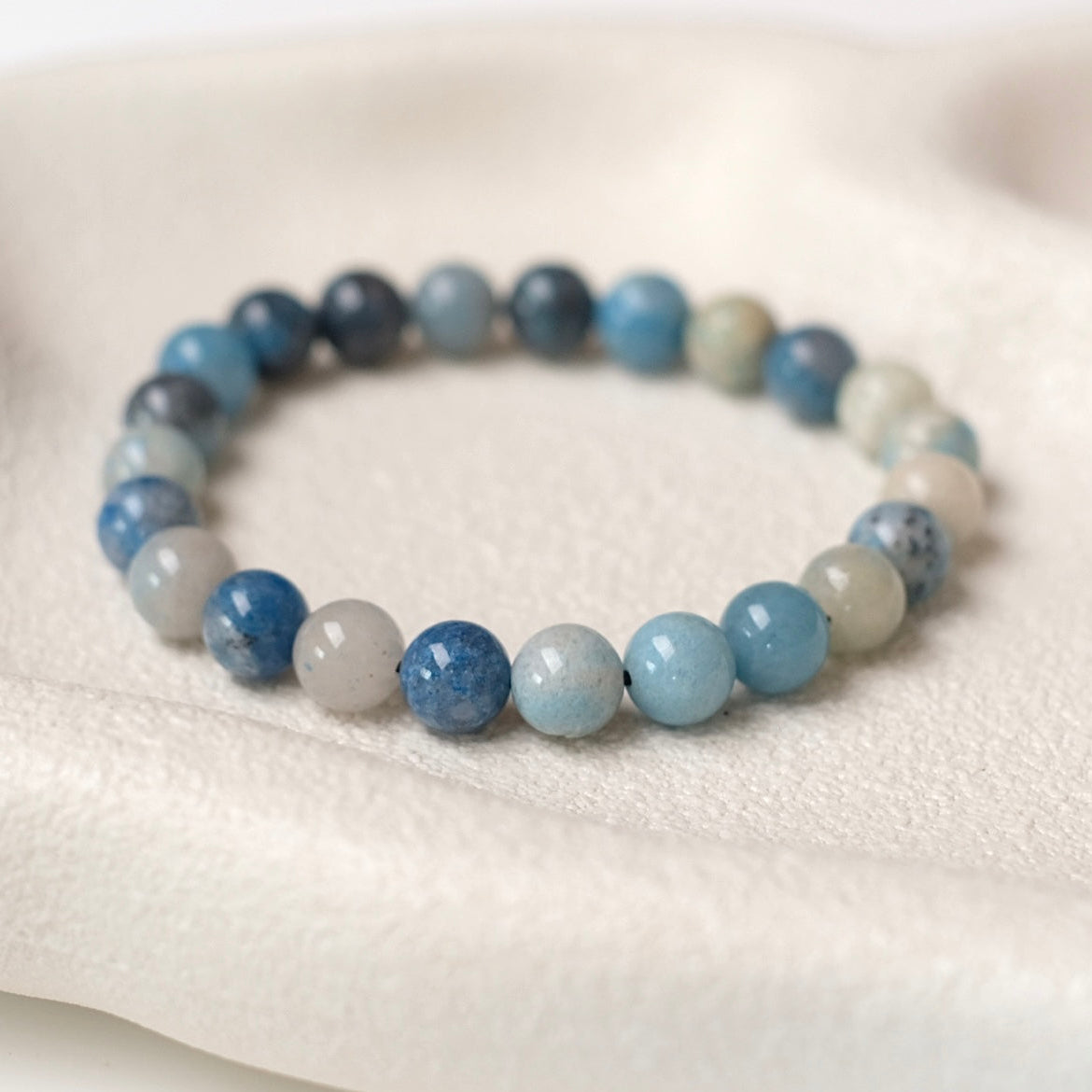 Trolleite Bracelet | Blue Trolleite Crystal Bracelet