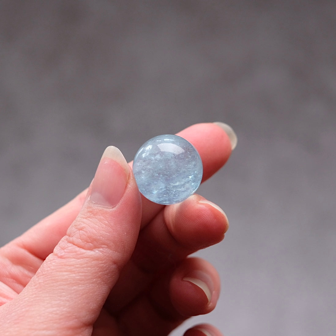 Aquamarine Sphere Set | Blue & Green Aquamarine Crystal Sphere