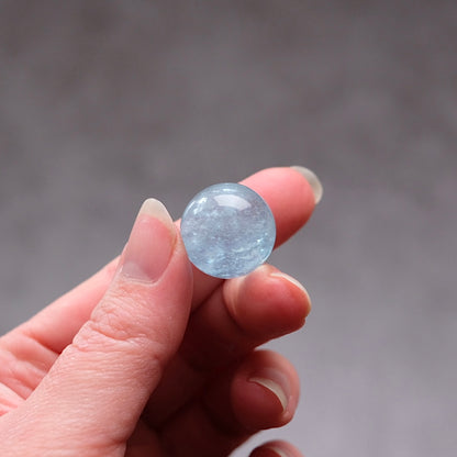 Aquamarine Sphere Set | Blue & Green Aquamarine Crystal Sphere