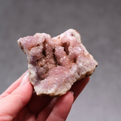 Pink Amethyst Cluster | Patagonia Pink Amethyst Natural Crystal Geode
