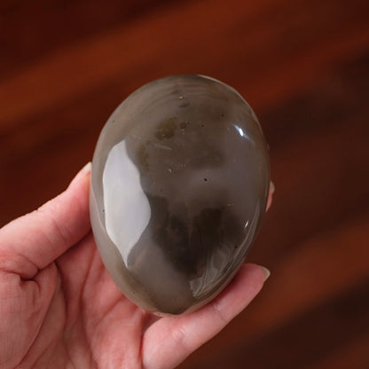 Druzy Agate Egg + Display Stand | Agate Crystal Display